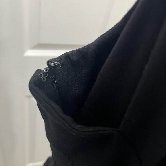 Diane Von Furstenberg | ICONIC DVF Benny Bodycon Midi Dress 12 Black Bandage Y2K - Picture 7 of 15